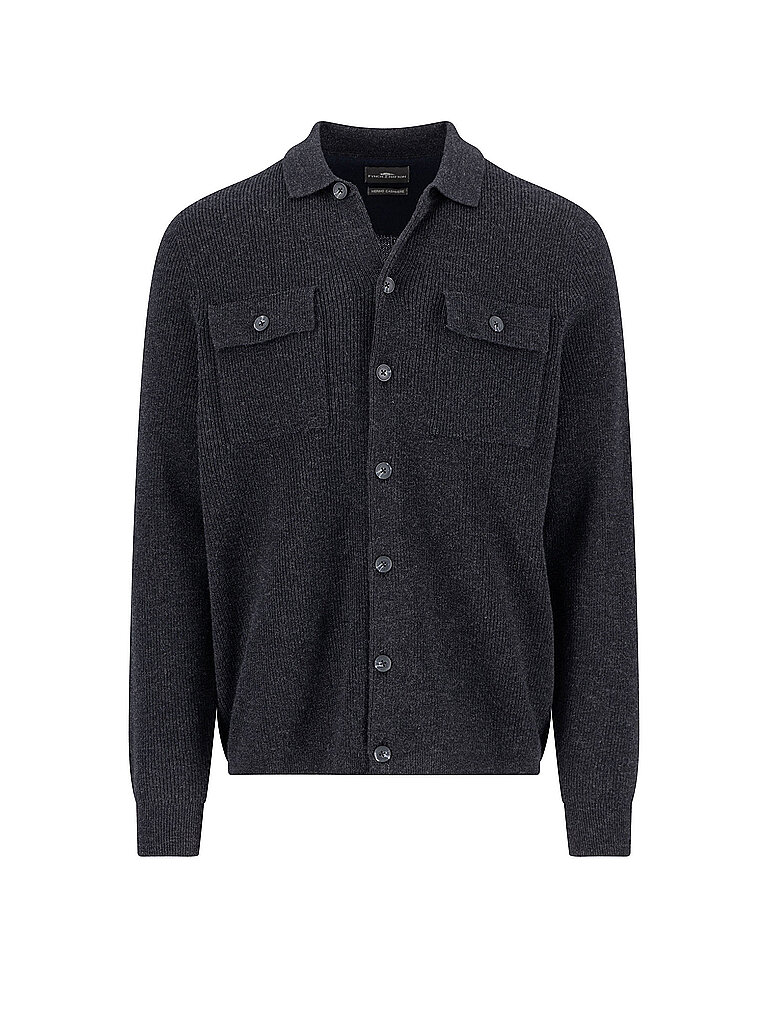 Strickjacke grau XL herren