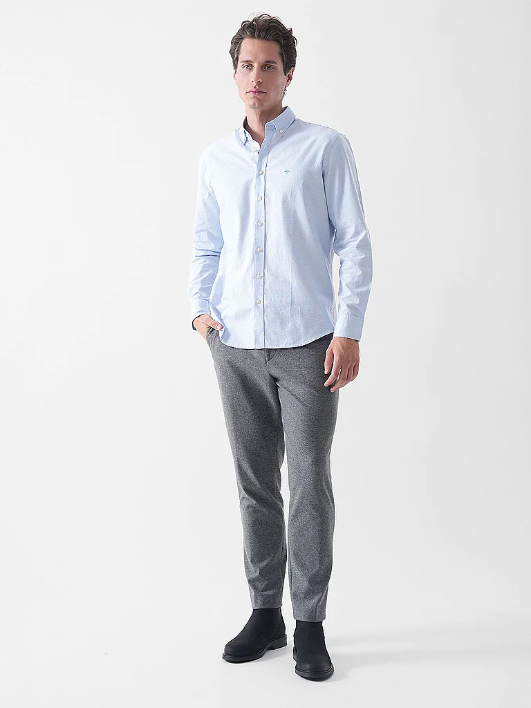 Fynch-Hatton Casual Shirt Blue S 2