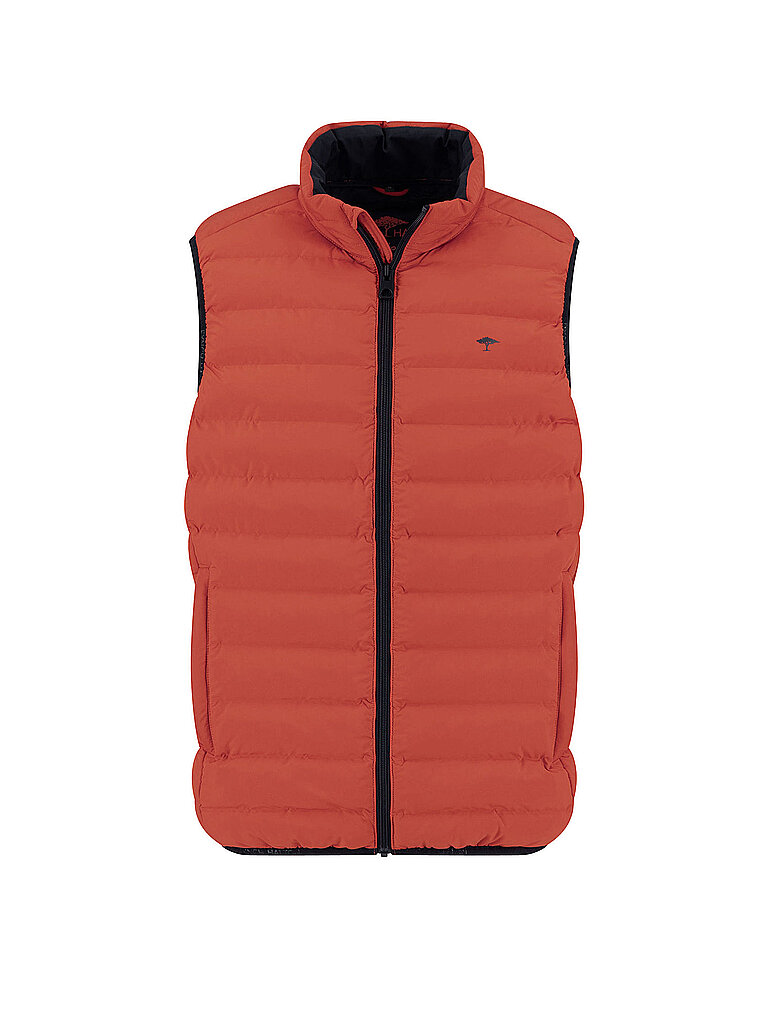Steppgilet orange XXXL herren