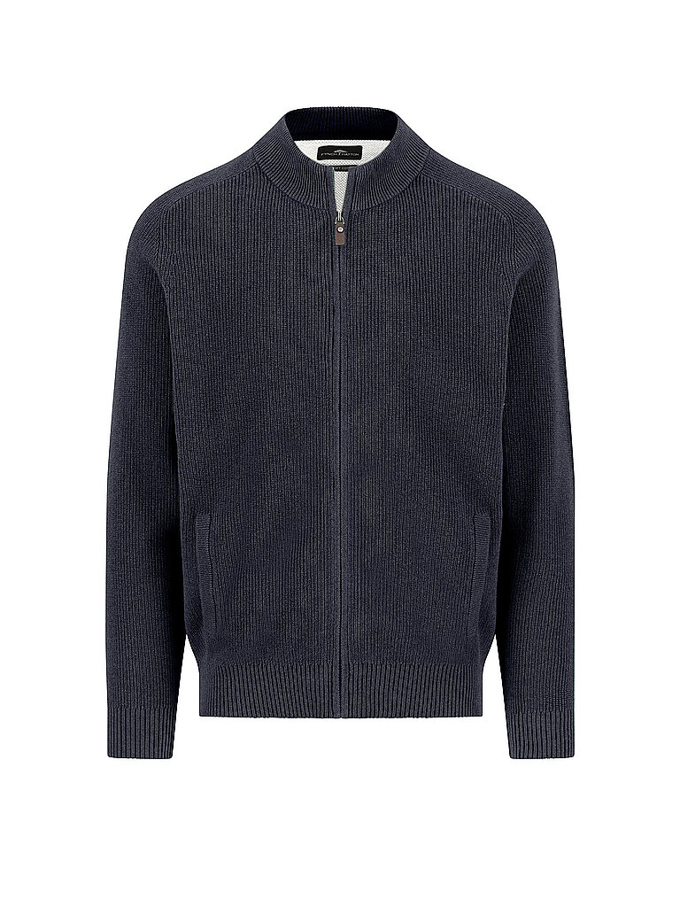 FYNCH-HATTON Strickjacke  dunkelblau | 4XL