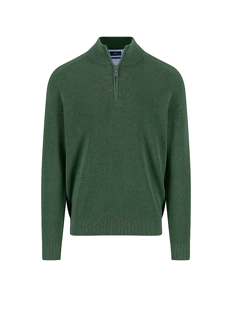 Fynch Hatton Pull à Demi-zip 1509205 Dark Leaf 3XL Homme