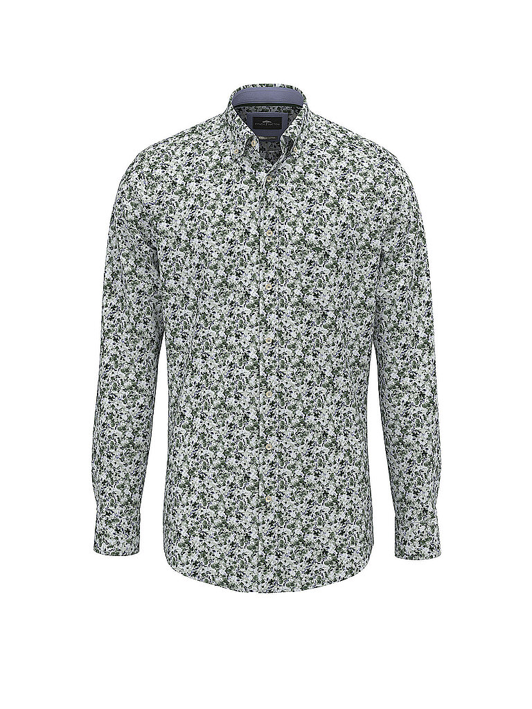 FYNCH-HATTON Hemd Regular Fit  dunkelgrün | M