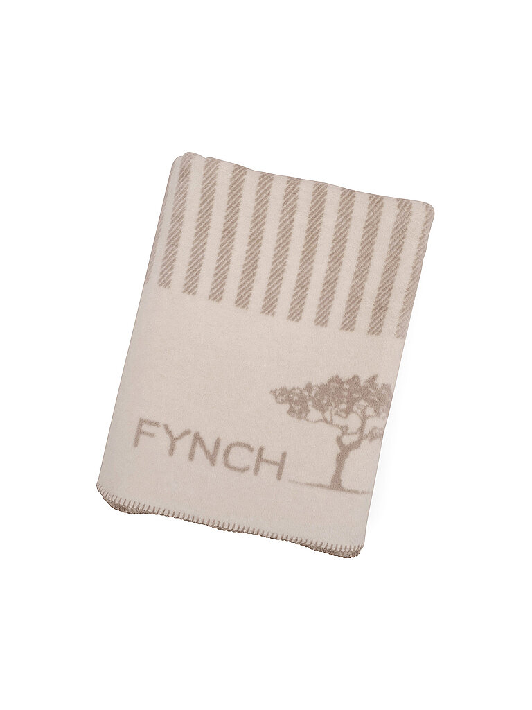 FYNCH-HATTON Wohndecke 150x210cm KOMBERS STRIPED hellgrau