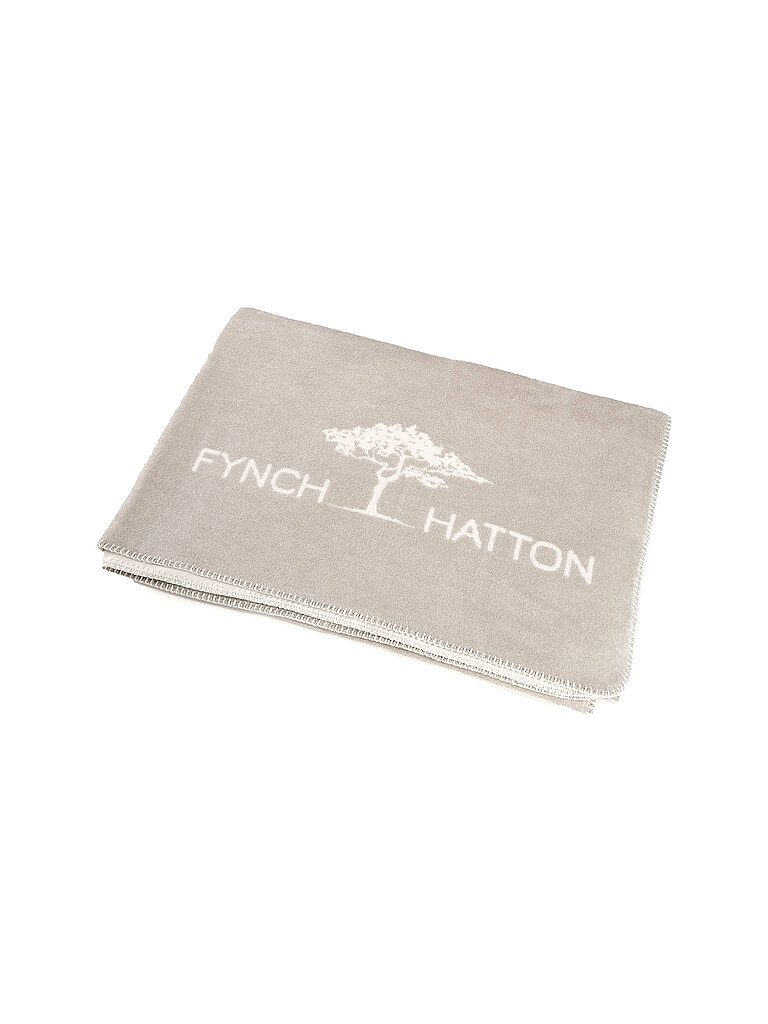 FYNCH-HATTON Wohndecke 150x210cm KOMBERS Elephant Grey hellgrau