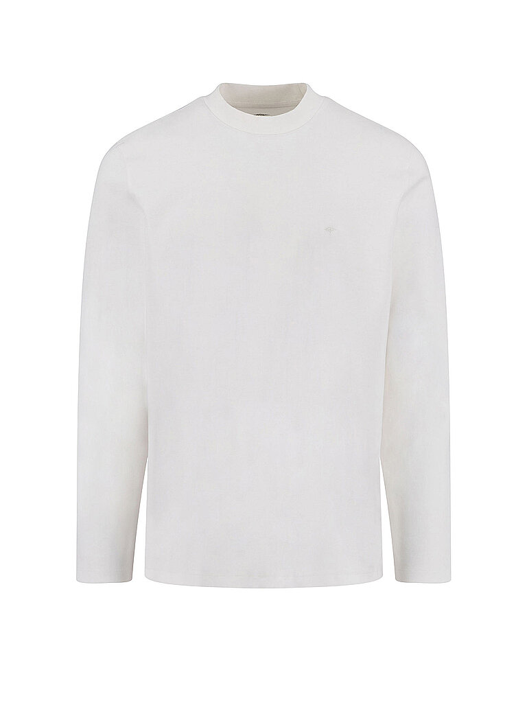 Langarmshirt weiss M herren