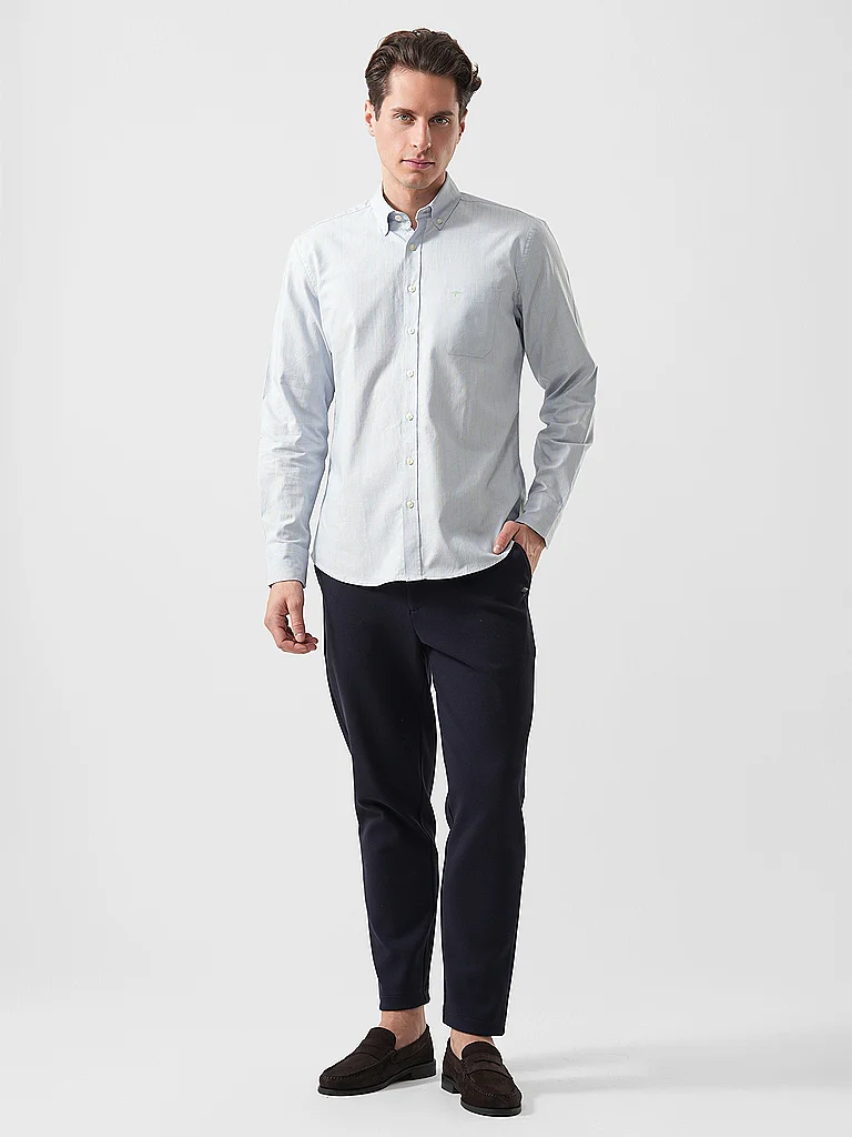 Fynch-Hatton 15128080 Long Sleeve Shirt Striped Men 8