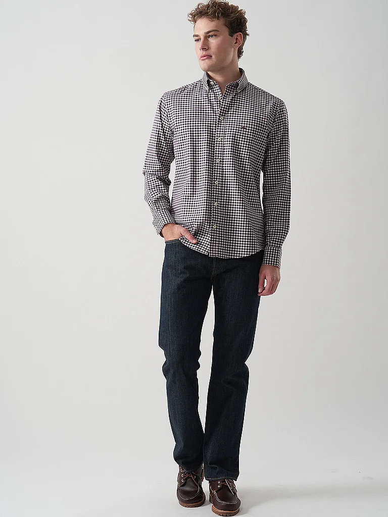 Fynch Hatton 15125690 Long Sleeve Shirt Magnolia M Men 4