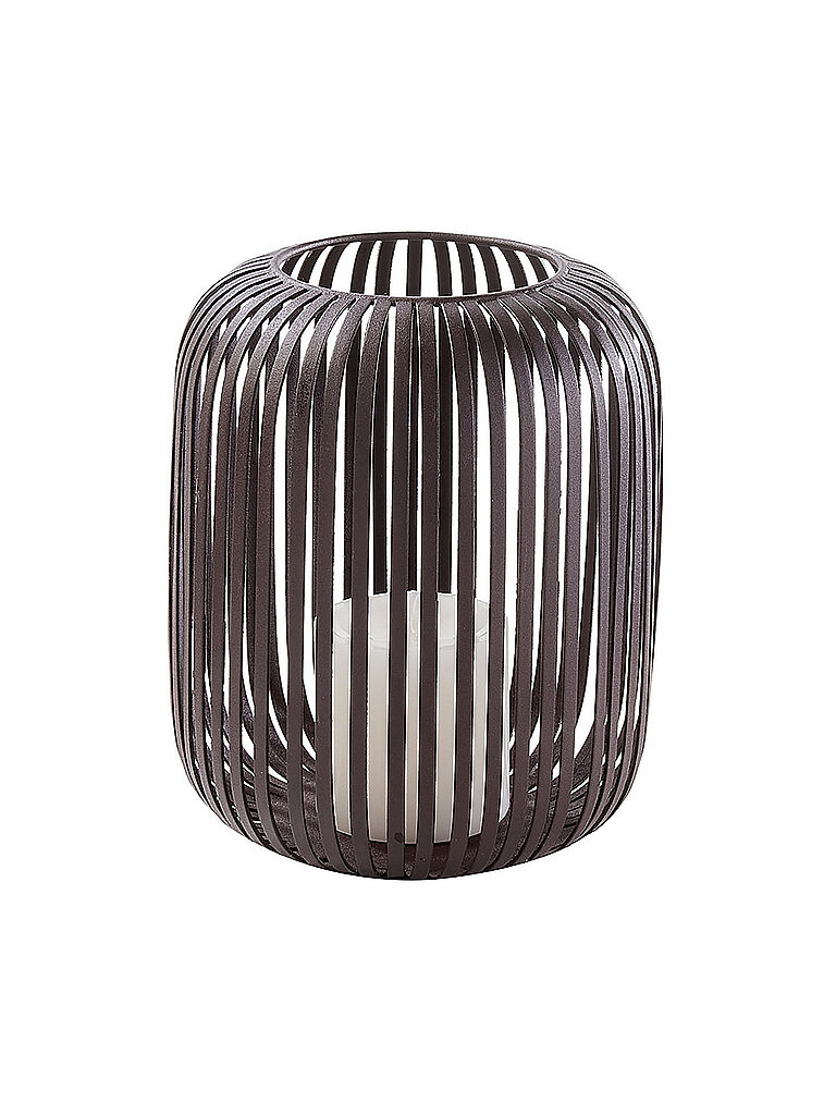 FYNCH-HATTON Laterne 23,5x20cm LIG Small Truffle braun