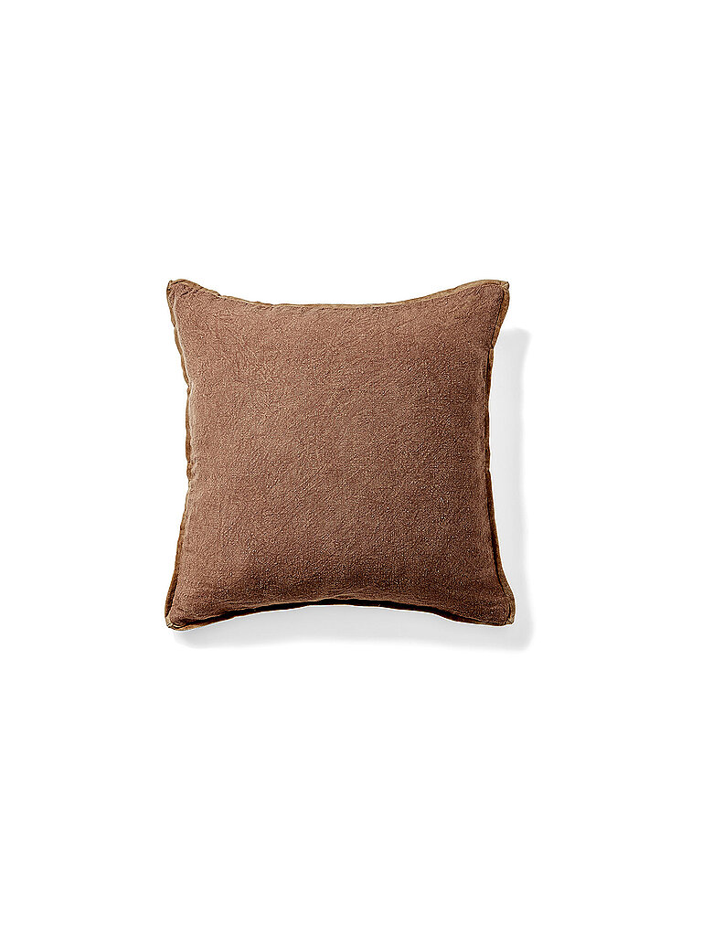 Kissen 45x45cm KALAMA Walnut hellbraun baby