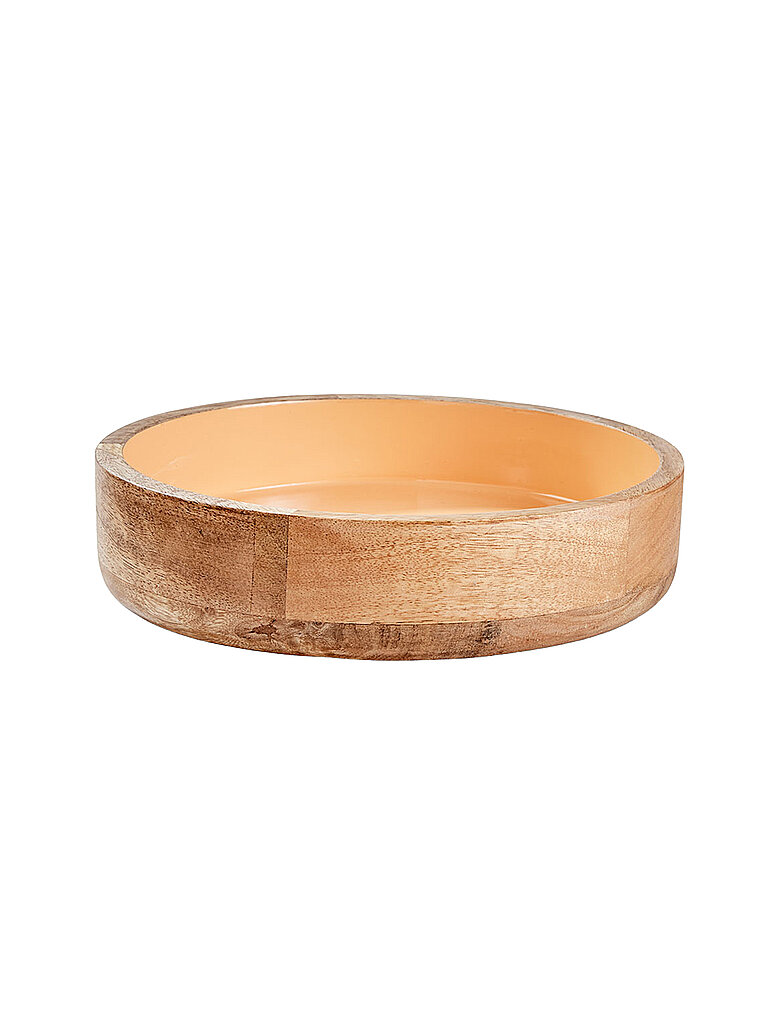 Holzschüssel klein 22x6cm SINGA Cantaloupe orange baby