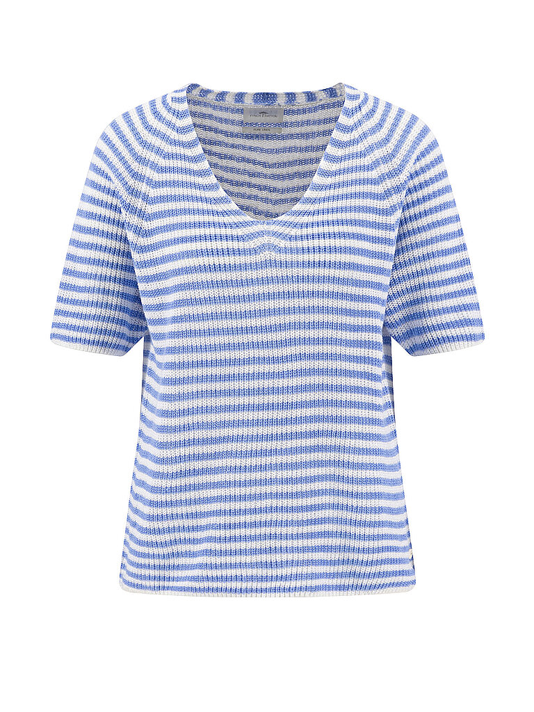 Fynch Hatton 26137206 V-Neck Pullover Cornflower Blue L