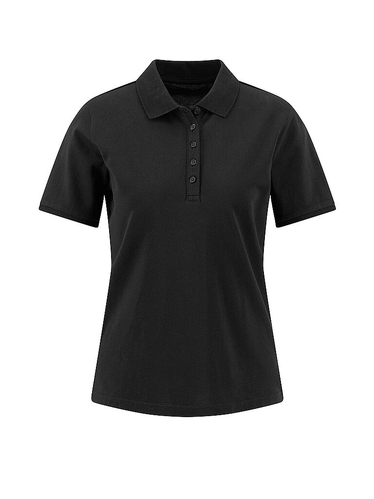 Poloshirt schwarz M damen