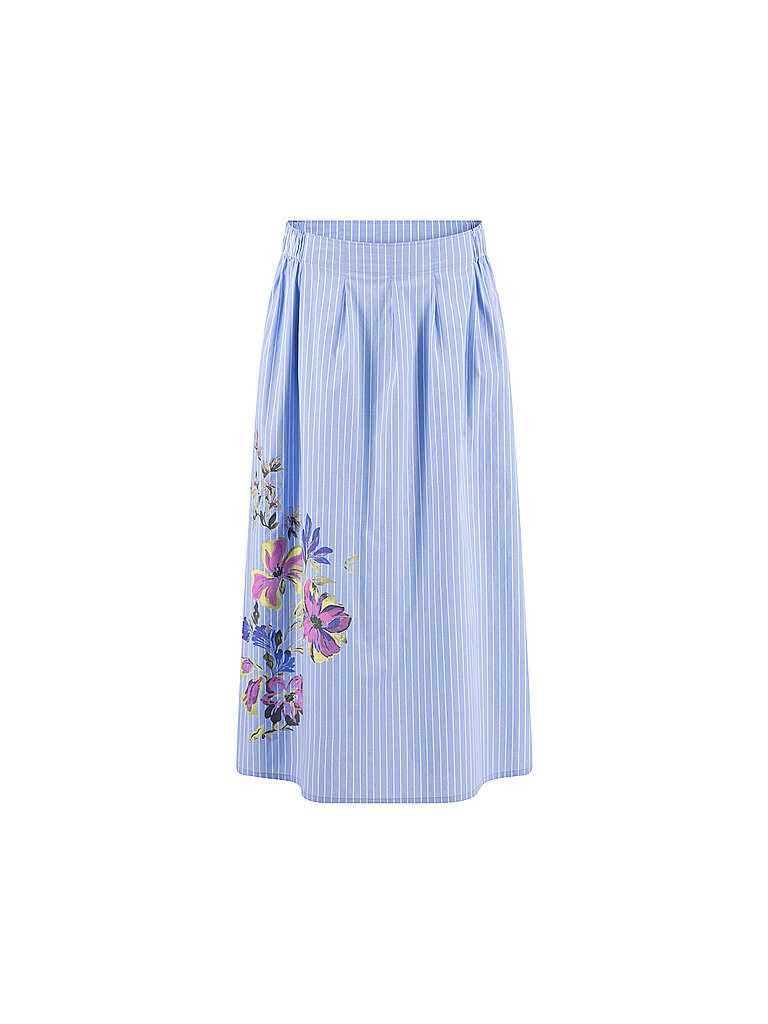 Midirock hellblau 38 damen
