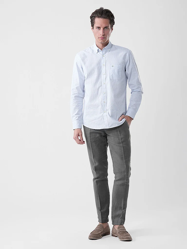Fynch-Hatton 15128080 Long Sleeve Shirt Striped Men 6