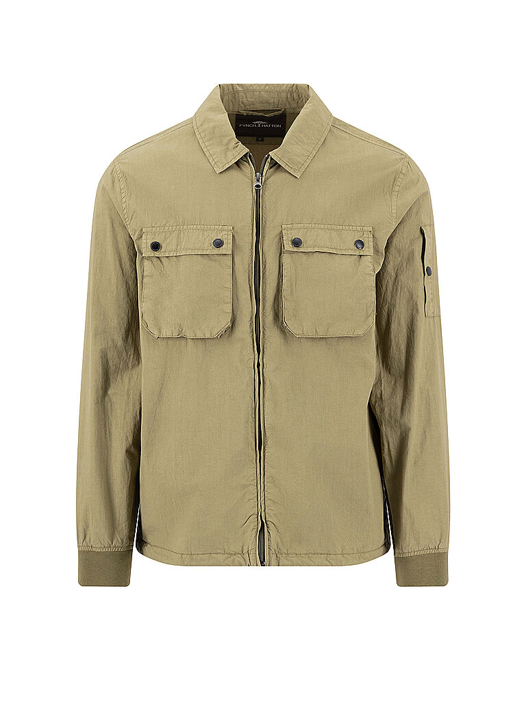 Overshirt olive S herren