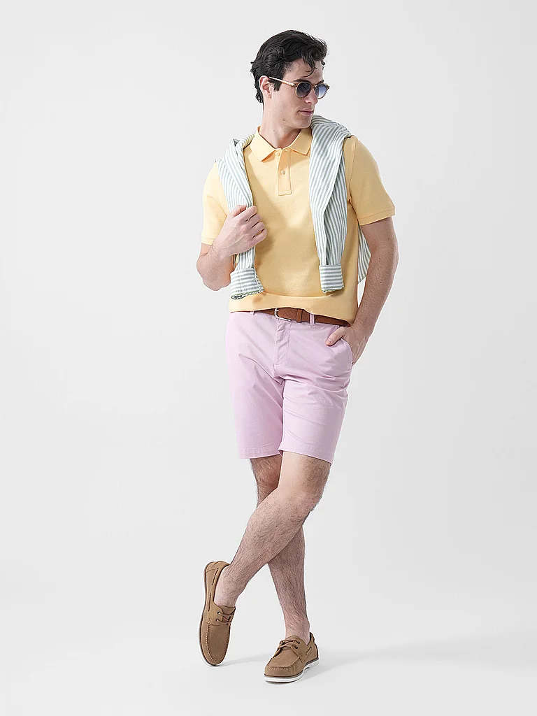 Fynch Hatton 16131700 Polo Pale Yellow L 3