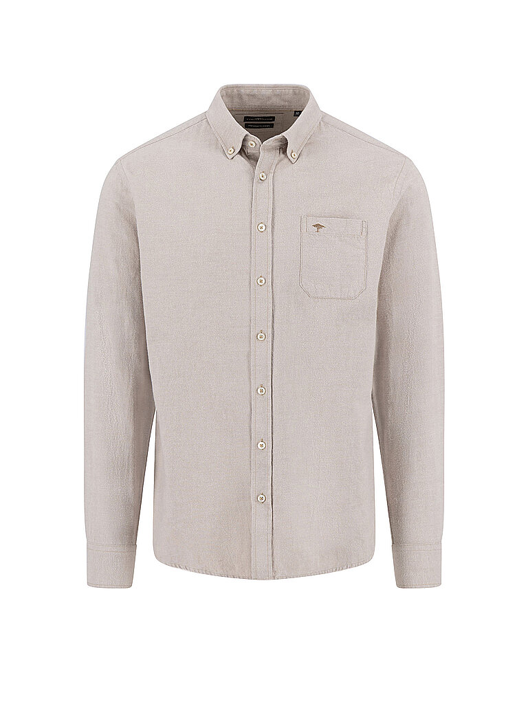 FYNCH-HATTON Hemd Regular Fit  beige | L