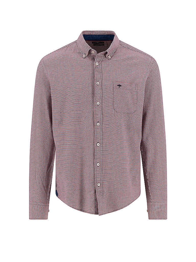 FYNCH-HATTON Hemd Regular Fit  rot | S