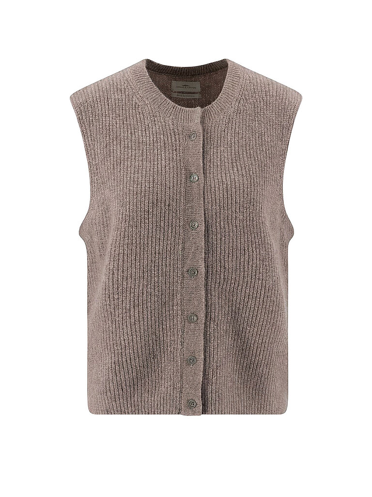FYNCH-HATTON Kaschmirgilet hellbraun | XL