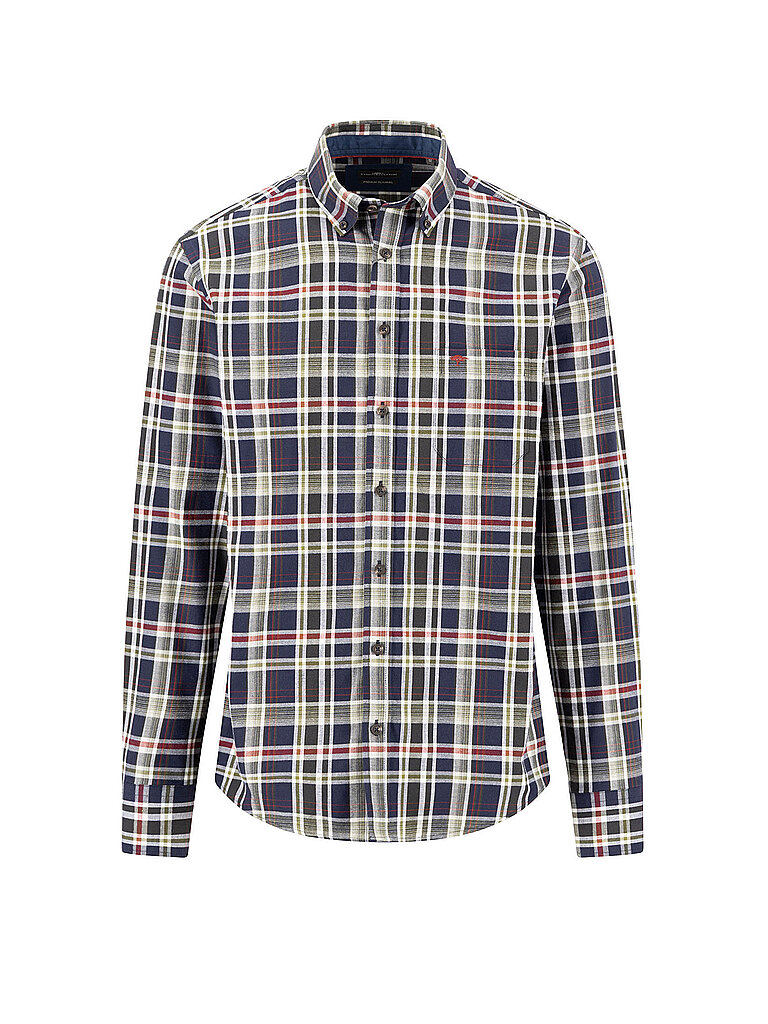 FYNCH-HATTON Flanellhemd grün | S