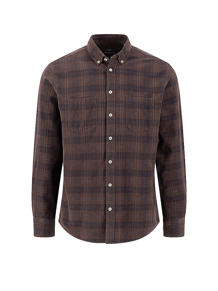 FYNCH-HATTON Hemd  braun | S