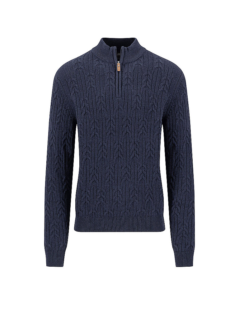 FYNCH-HATTON Troyer Pullover  dunkelblau | XXXL