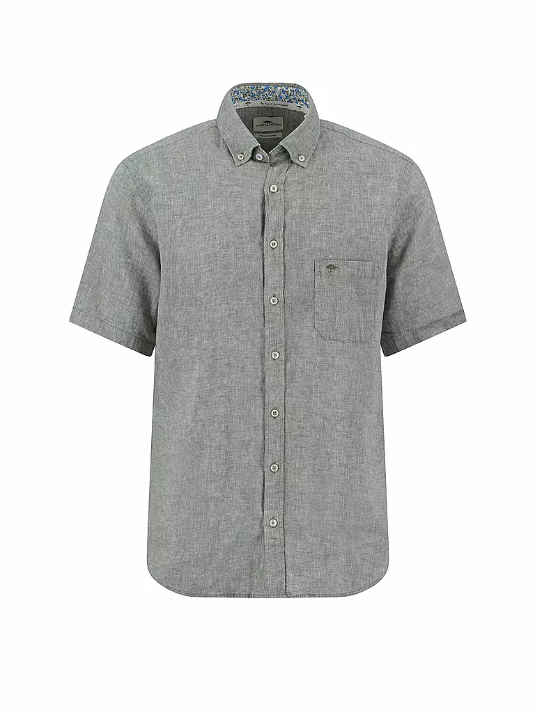 FYNCH-HATTON | Hemd Casual Fit | Olive