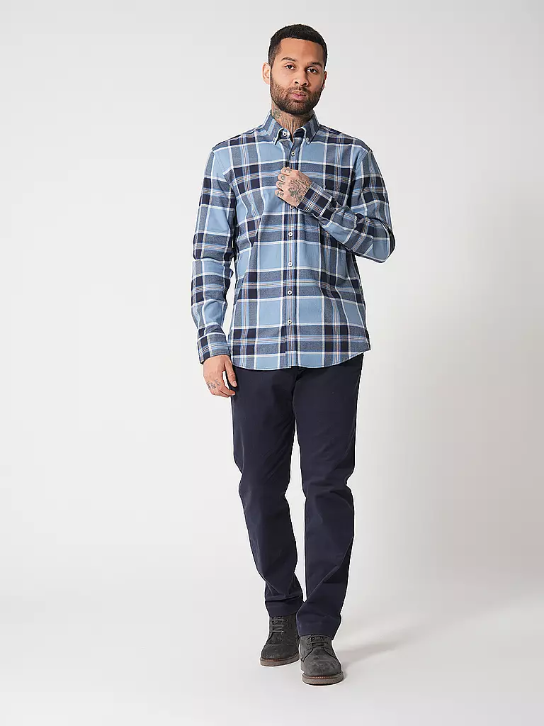 FYNCH-HATTON | Hemd Casual Fit | dunkelblau
