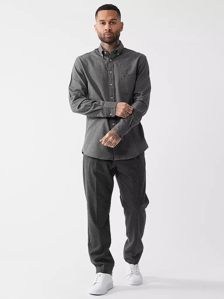 FYNCH-HATTON | Hemd Casual Fit | grau