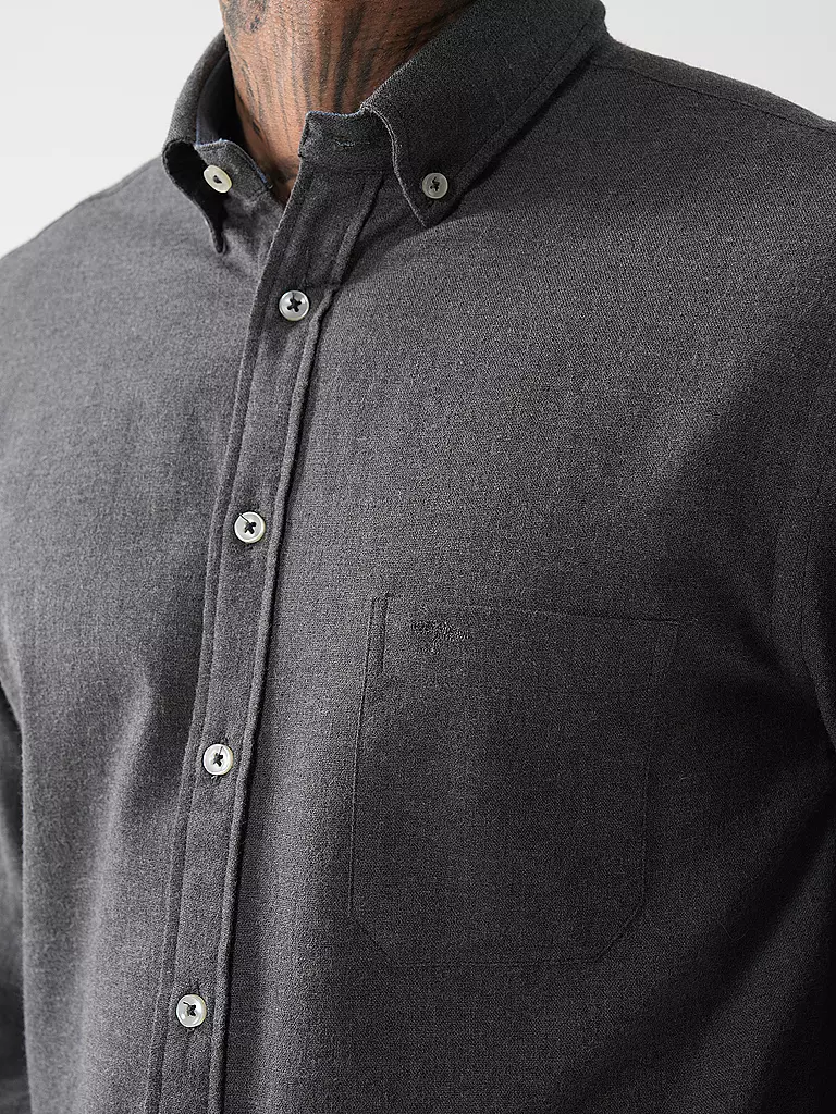 FYNCH-HATTON | Hemd Casual Fit | grau