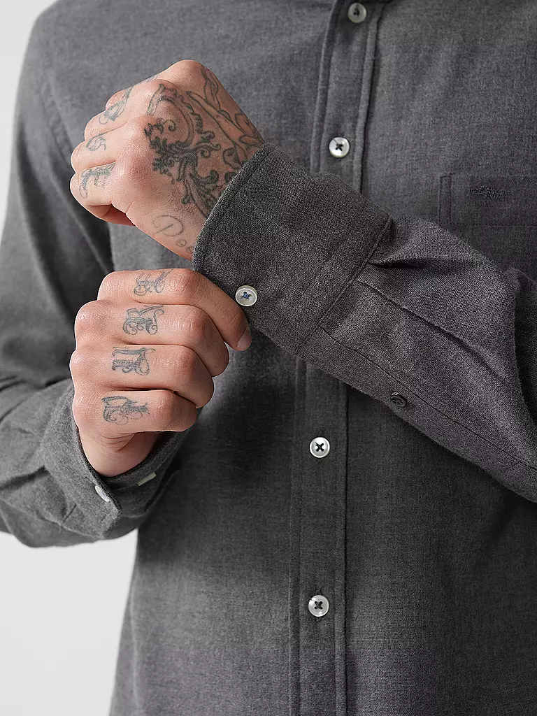 FYNCH-HATTON | Hemd Casual Fit | grau