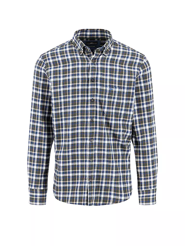 FYNCH-HATTON | Hemd Regular Fit  | Dunkelgrün