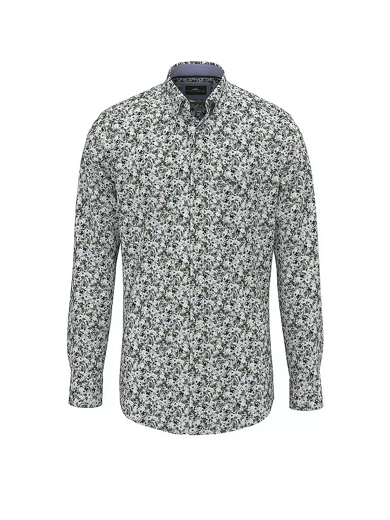 FYNCH-HATTON | Hemd Regular Fit  | Dunkelgrün