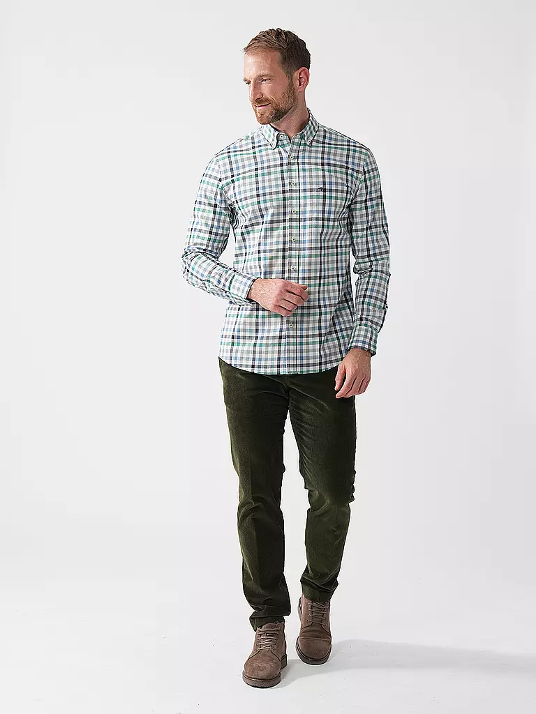 FYNCH-HATTON | Hemd Regular Fit  | Hellgrün