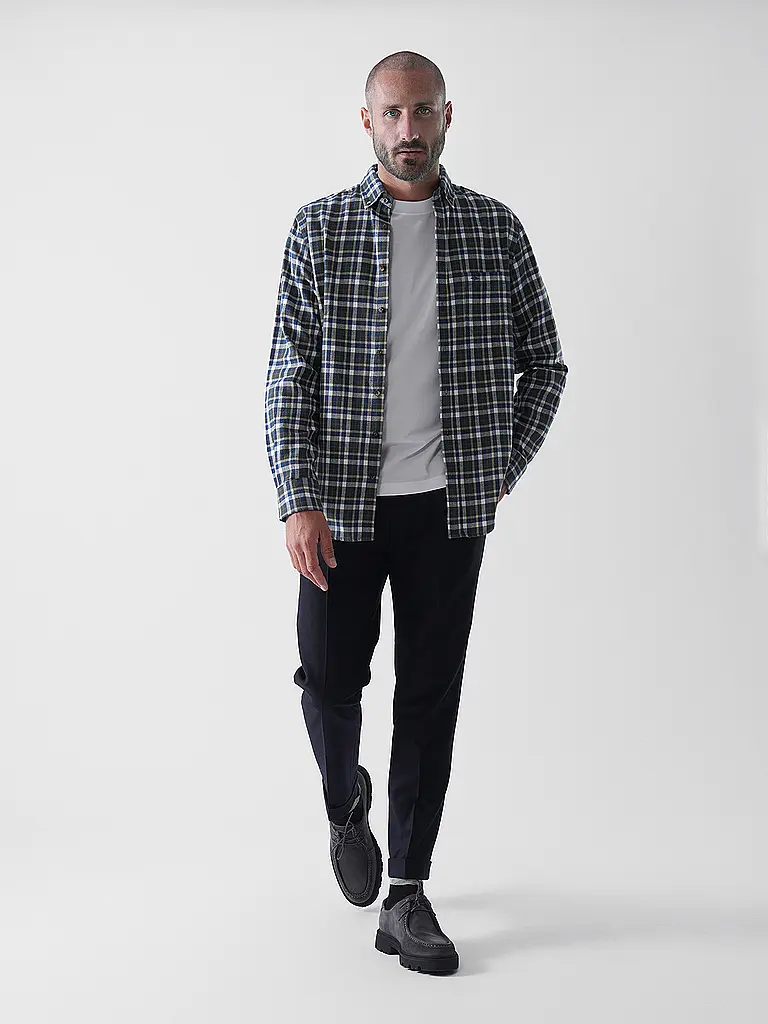 FYNCH-HATTON | Hemd Regular Fit  | Dunkelgrün