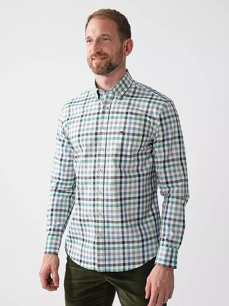 FYNCH-HATTON | Hemd Regular Fit  | Hellgrün