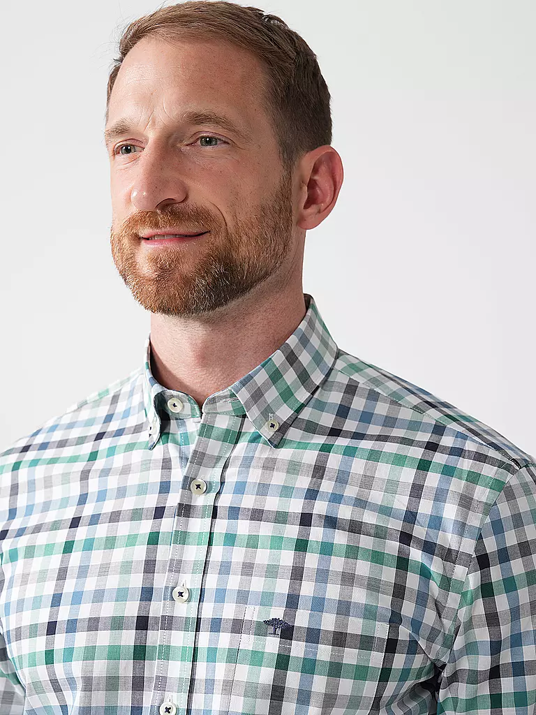 FYNCH-HATTON | Hemd Regular Fit  | Hellgrün