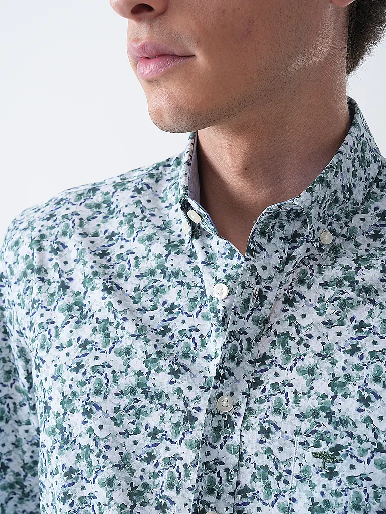 FYNCH-HATTON | Hemd Regular Fit  | Dunkelgrün