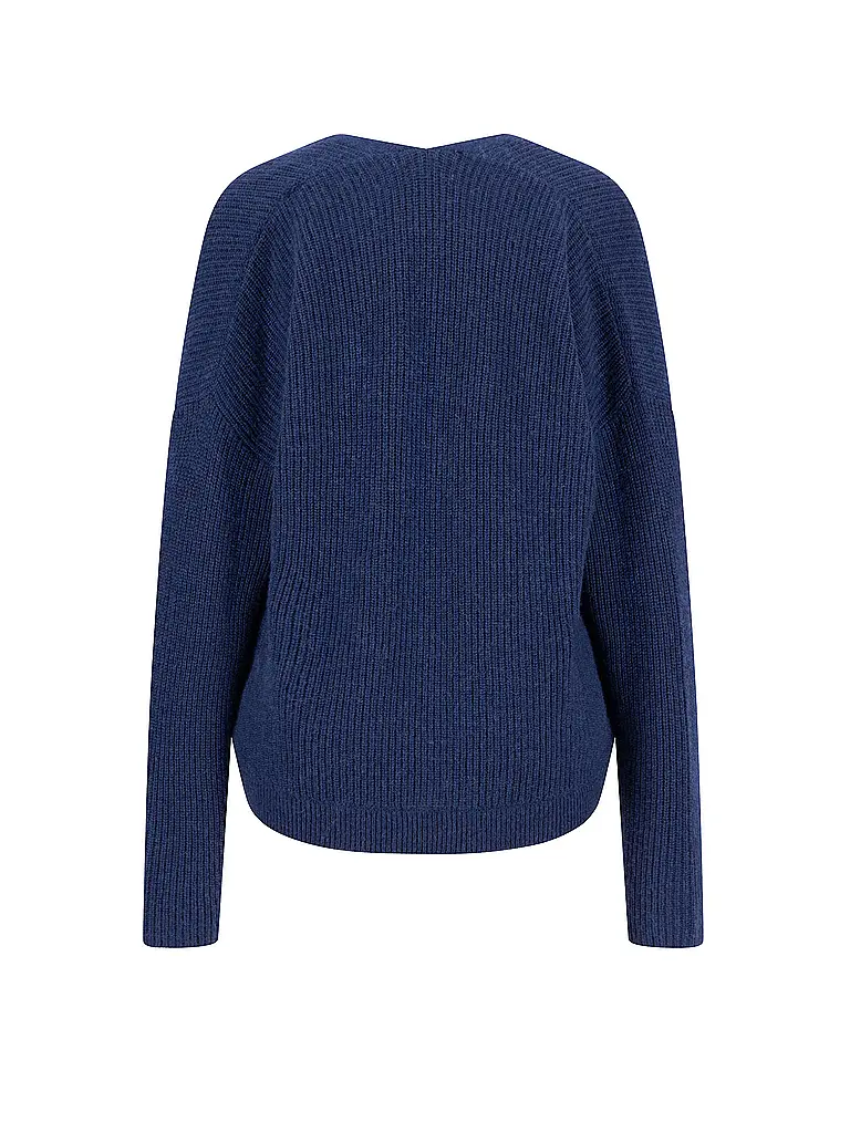 FYNCH-HATTON | Kaschmirstrickjacke | Dunkelblau