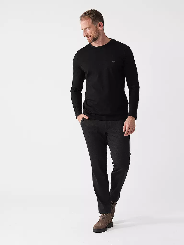 FYNCH-HATTON | Langarmshirt  | schwarz