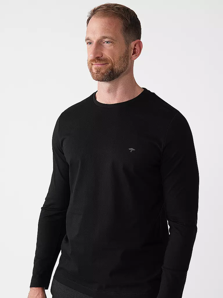 FYNCH-HATTON | Langarmshirt  | schwarz