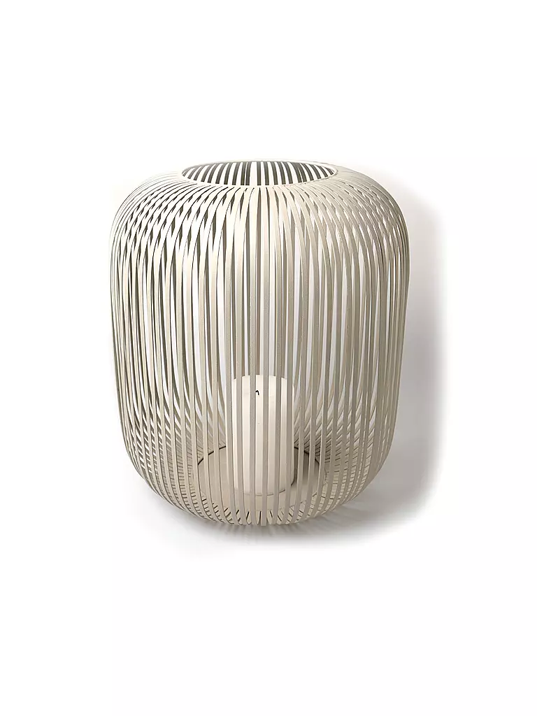 FYNCH-HATTON | Laterne LIG Medium 35,5x30cm Elephant Grey | Hellgrau