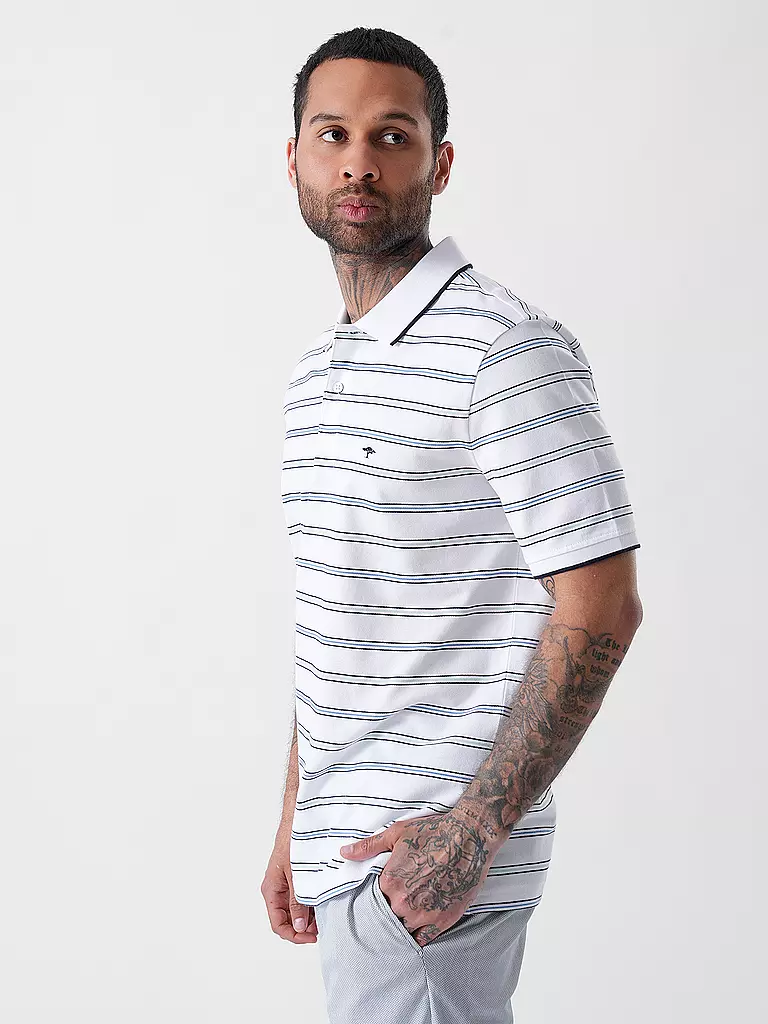 FYNCH-HATTON | Poloshirt Casual Fit | weiss