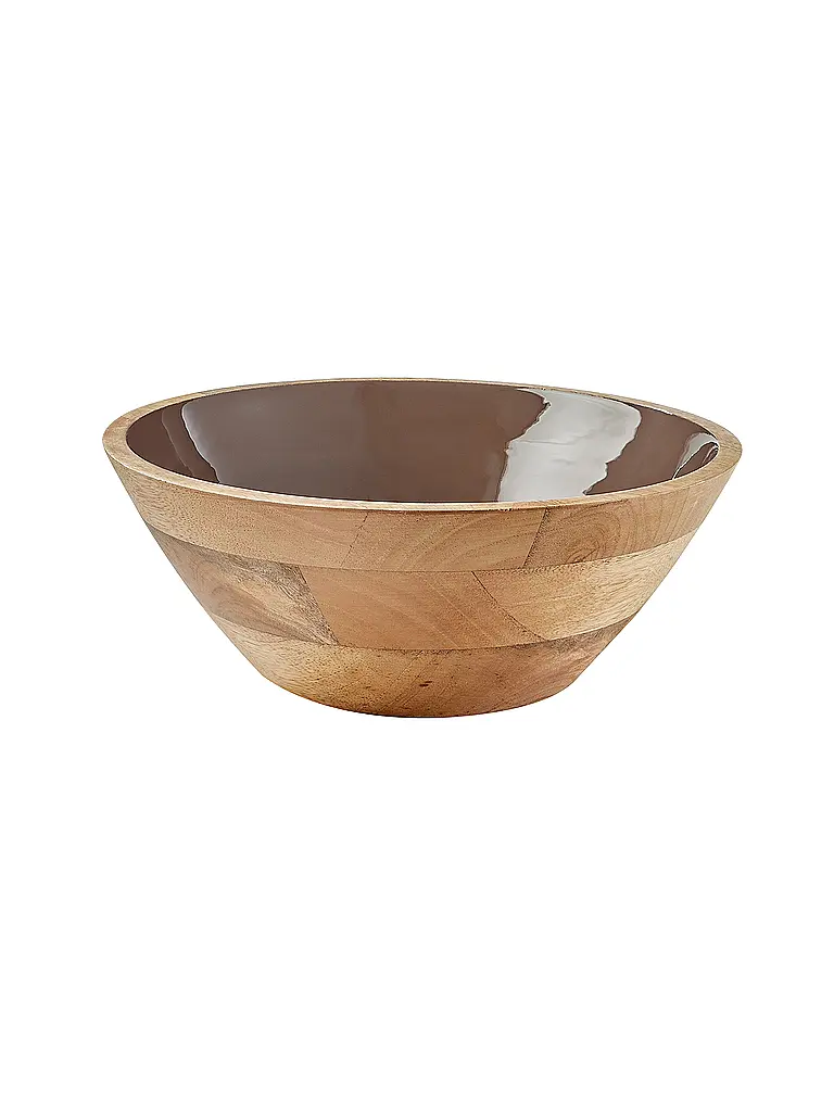 FYNCH-HATTON | Schüssel 30cm SINGITA Walnut | hellbraun
