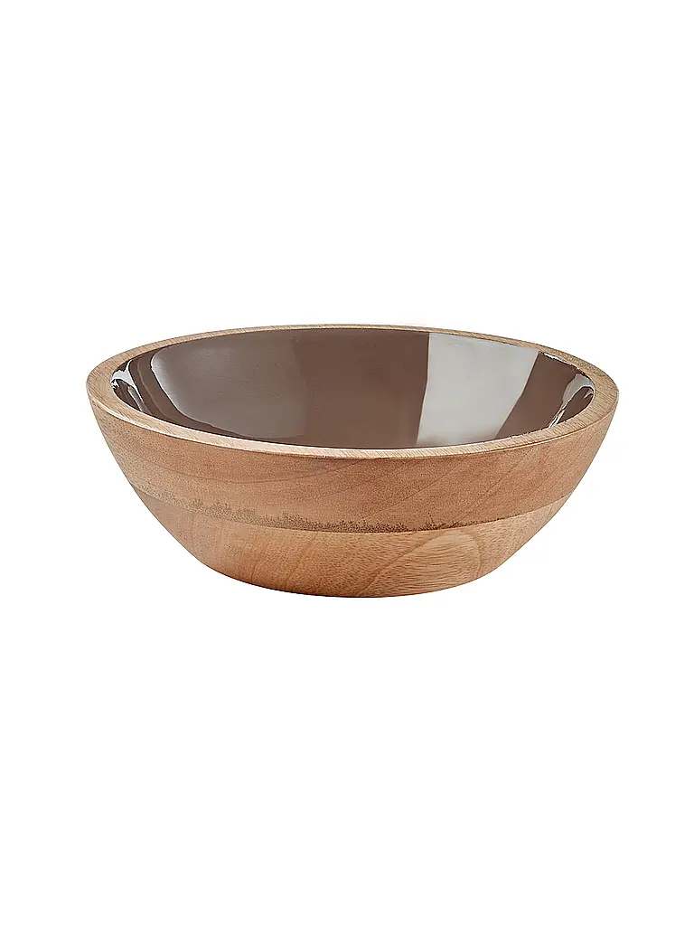 FYNCH-HATTON | Schüssel klein 20cm SINGITA Walnut | hellbraun