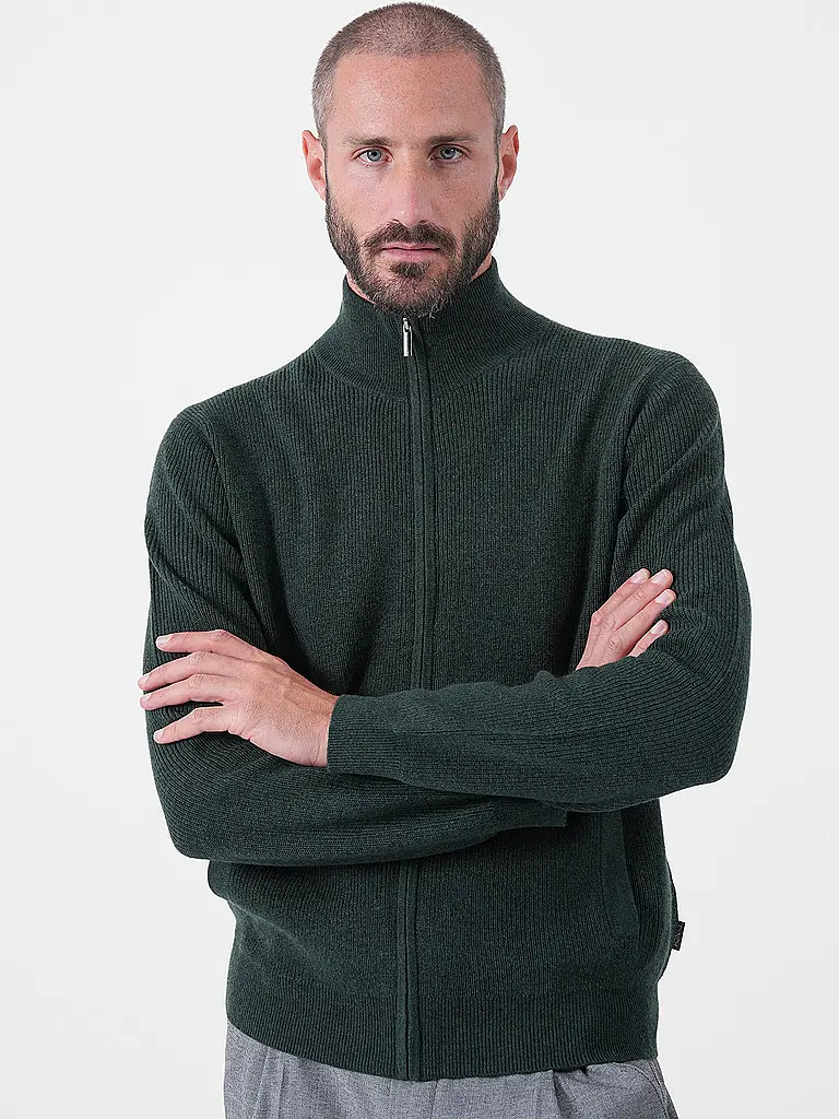 FYNCH-HATTON | Strickjacke  | Dunkelgrün