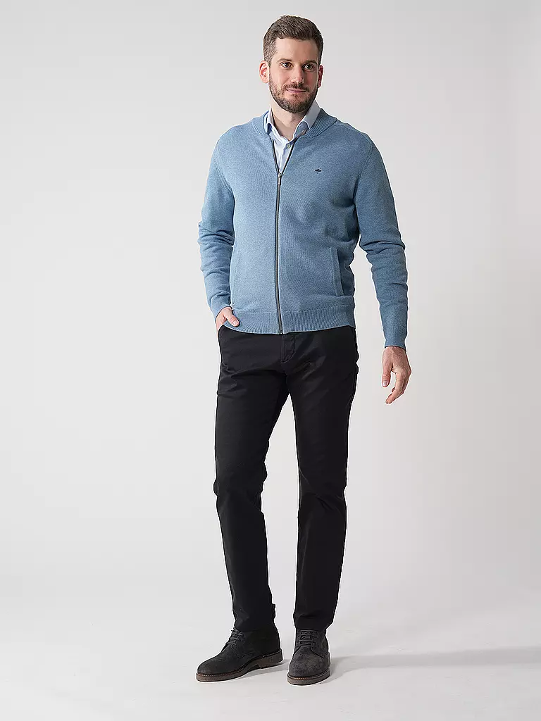 FYNCH-HATTON | Strickjacke | hellblau