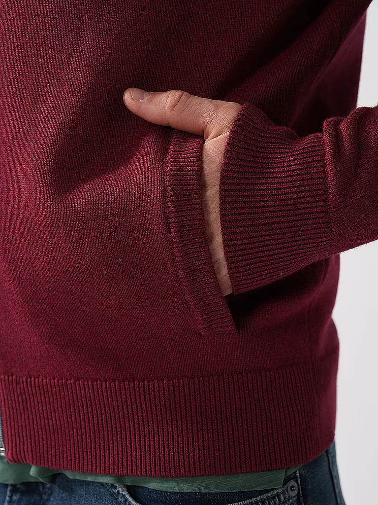 FYNCH-HATTON | Strickjacke | dunkelrot