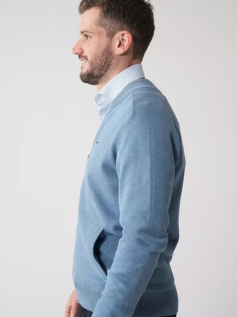 FYNCH-HATTON | Strickjacke | hellblau