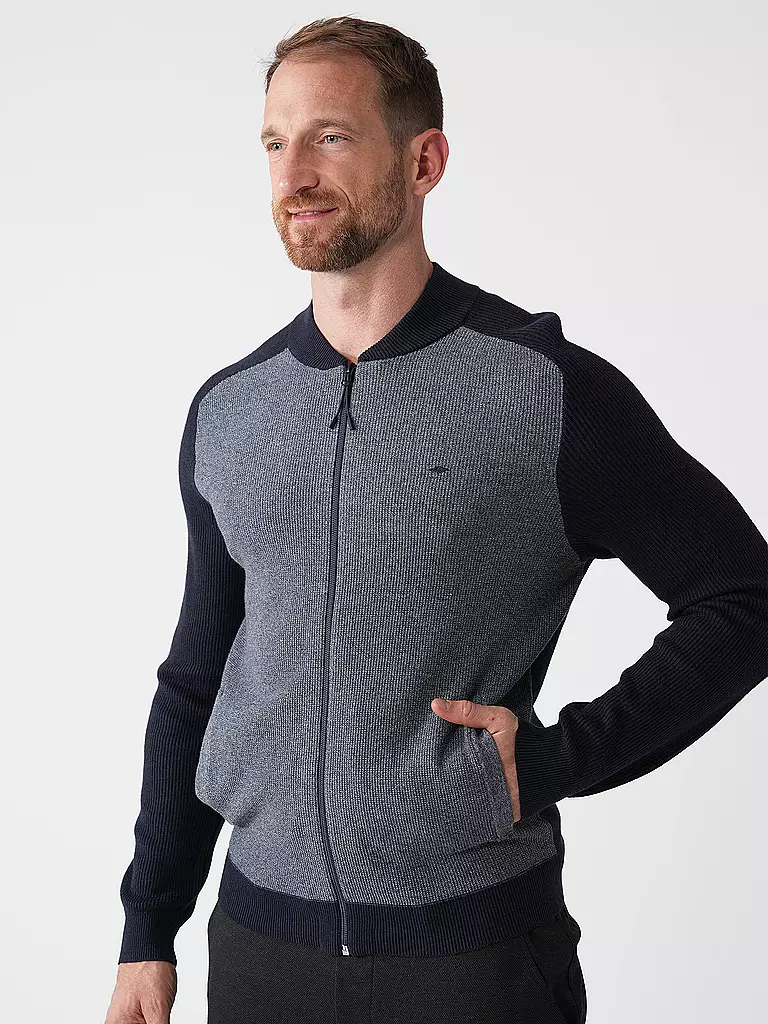 FYNCH-HATTON | Sweatjacke | dunkelblau